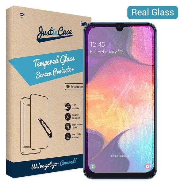 Grote foto just in case tempered glass samsung galaxy a50 telecommunicatie tablets