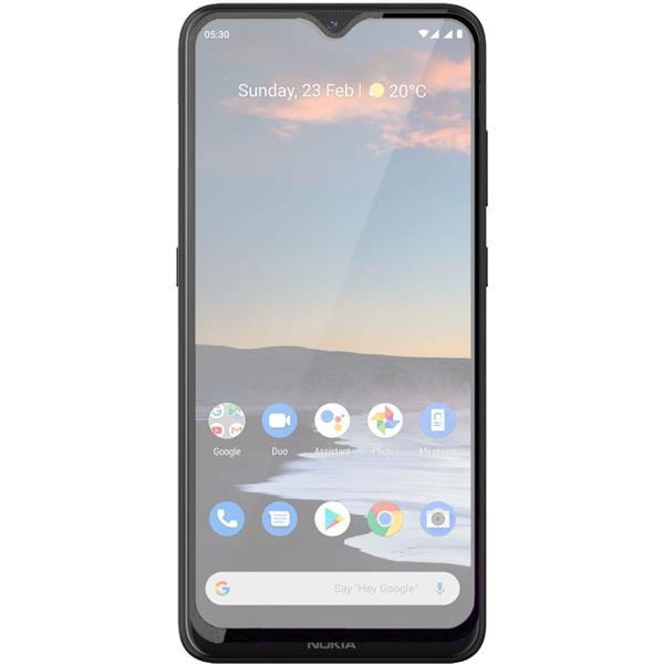 Grote foto just in case full cover tempered glass nokia 5.3 black telecommunicatie tablets