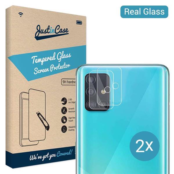Grote foto just in case tempered glass samsung galaxy a51 camera lens 2 telecommunicatie tablets