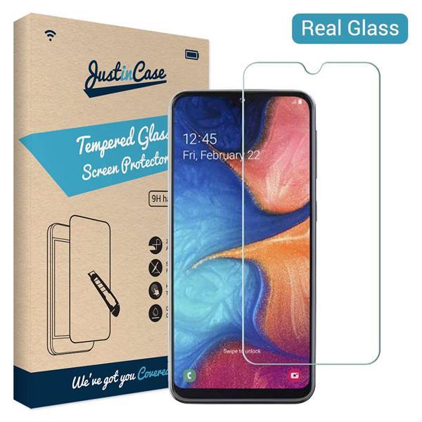 Grote foto just in case tempered glass samsung galaxy a10s telecommunicatie tablets