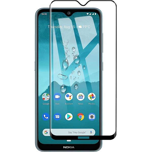 Grote foto just in case full cover tempered glass nokia 6.2 7.2 blac telecommunicatie tablets
