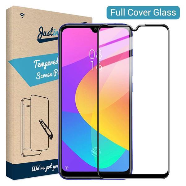 Grote foto just in case full cover tempered glass xiaomi mi a3 black telecommunicatie tablets