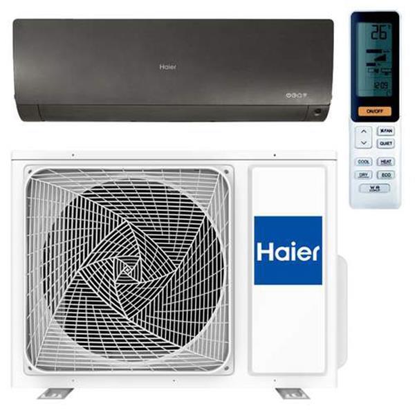 Grote foto haier plus black wand 1 x split 2 5 kw 9.000 btu r witgoed en apparatuur ventilatoren en airco