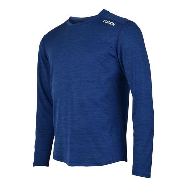 Grote foto fusion c3 long sleeve night heren size m kleding heren sportkleding