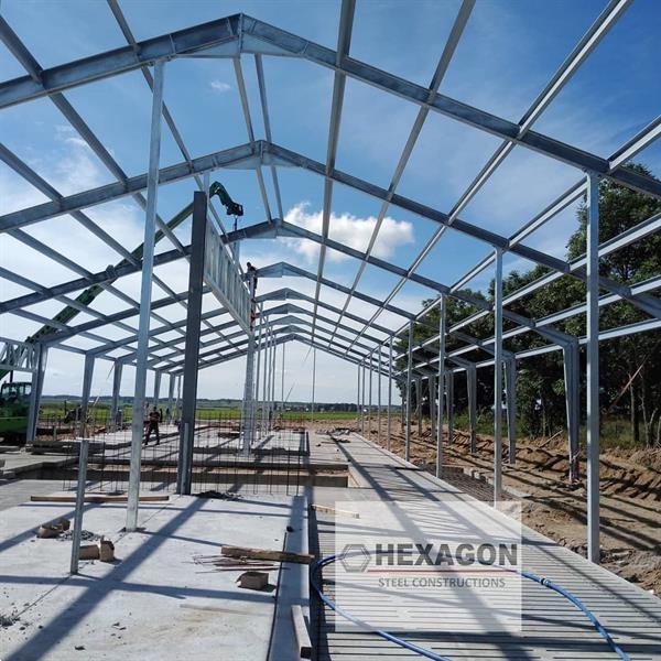 Grote foto prefabricated steel structures diensten en vakmensen bouw en reparatie