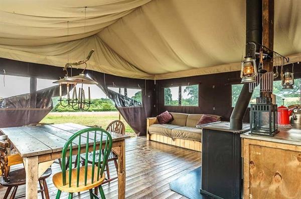 Grote foto glamping in de ardennen vakantie belgi