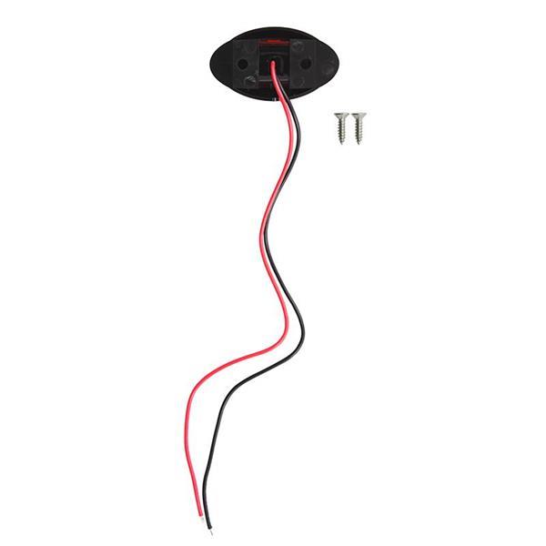 Grote foto markeringslamp 10 30v rood 60x34mm led auto diversen aanhangers