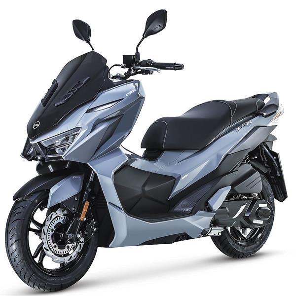 Grote foto sym jet x 125 rich grey bij central scooters kopen 4149 0 fietsen en brommers scooters