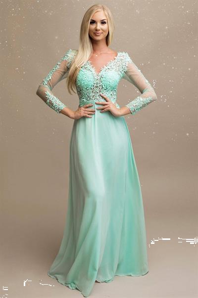 Grote foto long dress model 148123 yournewstyle kleding dames jurken en rokken