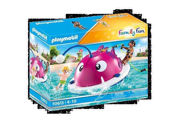 Grote foto playmobil family fun 70613 beklimmen zwemeiland kinderen en baby duplo en lego