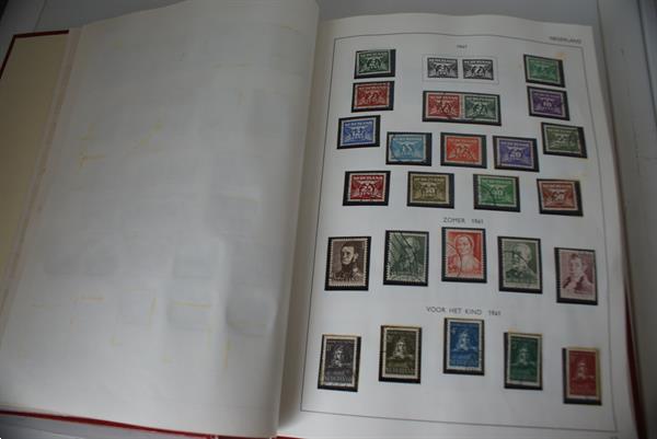 Grote foto verzameling gestempeld nederland 1867 1999 postzegels en munten nederland