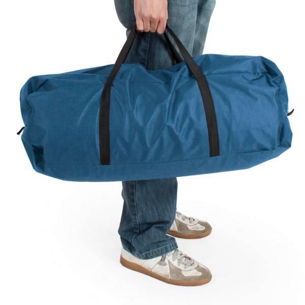 Grote foto xxl camping tent waterdicht 4 6 personen tunneltent blauw caravans en kamperen tenten