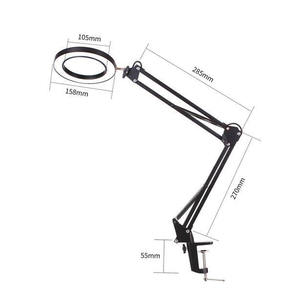 Grote foto led loeplamp werklamp manicurelamp met 5x vergroting verzamelen overige verzamelingen