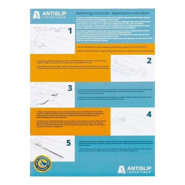 Grote foto antislip rubber strip 5m parel koper doe het zelf en verbouw materialen en producten