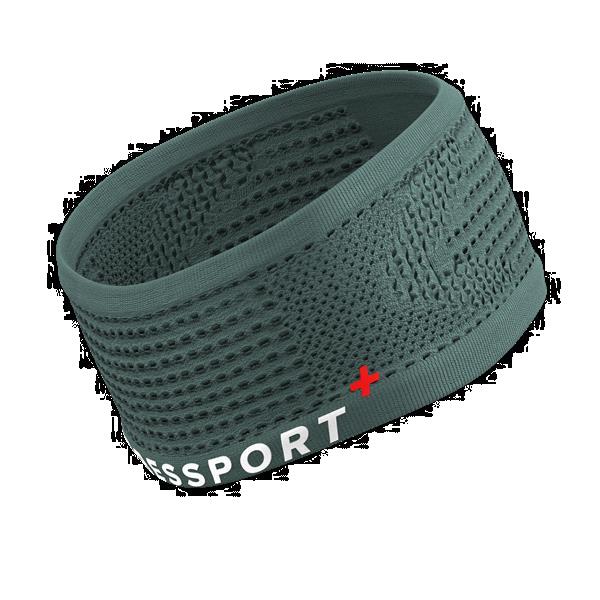 Grote foto compressport headband on off silver pine per stuk sport en fitness loopsport en atletiek