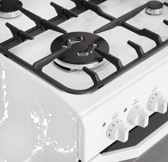 Grote foto indesit i6tmh 2a g w gasfornuis gas witgoed en apparatuur fornuizen