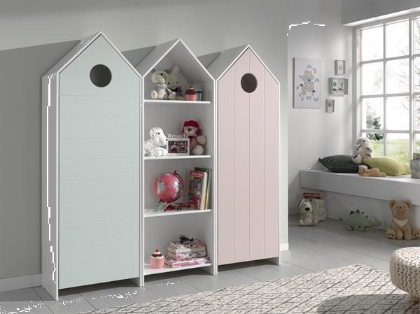 Grote foto casami huisbed peuterbed wit kinderen en baby complete kinderkamers