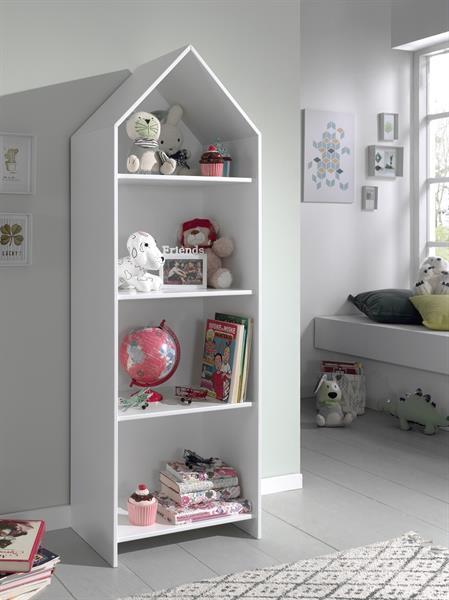 Grote foto casami huisbed peuterbed wit kinderen en baby complete kinderkamers