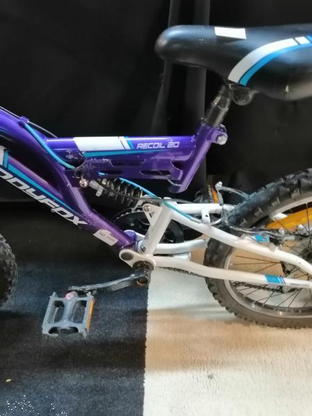 Grote foto kinder mouten bike blauw zie foto fietsen en brommers onderdelen