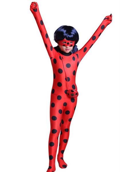 Grote foto ladybug kostuum gratis tasje masker 5 6 jaar kledingma kinderen en baby overige