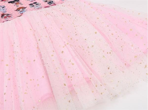 Grote foto lol surprise jurk prinsessen licht roze gratis haarband 3 kinderen en baby overige
