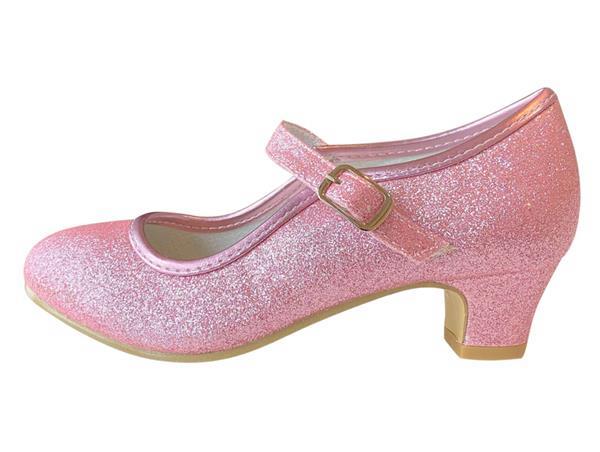 Grote foto spaanse schoenen roze glitter nieuw maat 25 binnenmaat 16 kinderen en baby schoenen voor meisjes