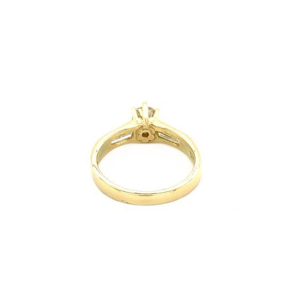 Grote foto gouden ring met diamant 14 krt 1997.5 sieraden tassen en uiterlijk ringen voor haar