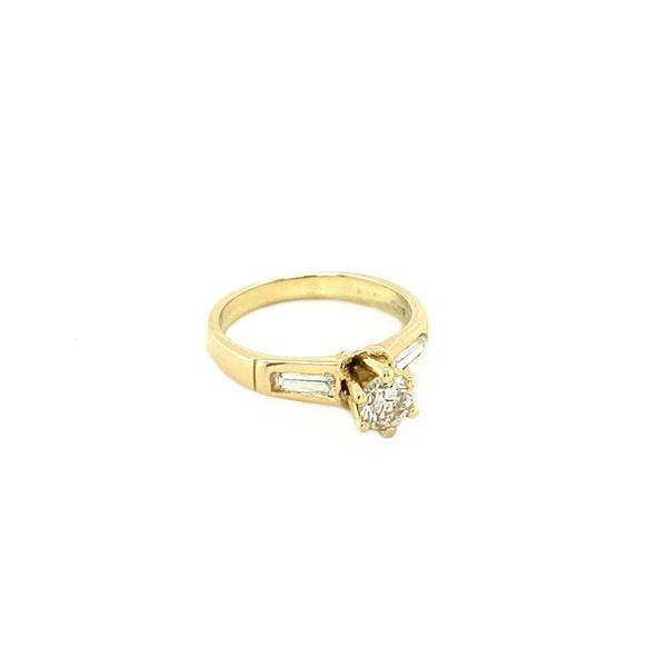 Grote foto gouden ring met diamant 14 krt 1997.5 sieraden tassen en uiterlijk ringen voor haar