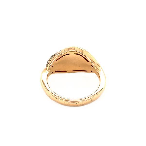 Grote foto rosegouden ring met diamant 14 krt nieuw 2475 sieraden tassen en uiterlijk ringen voor haar