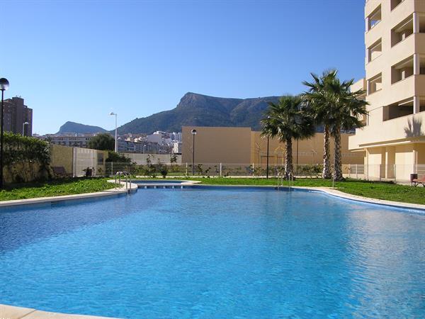 Grote foto spanje calpe appartement aan zee met zwembad vakantie spaanse kust