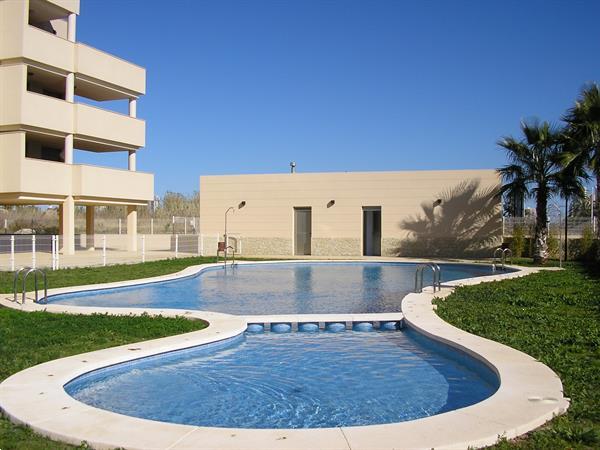 Grote foto spanje calpe appartement aan zee met zwembad vakantie spaanse kust