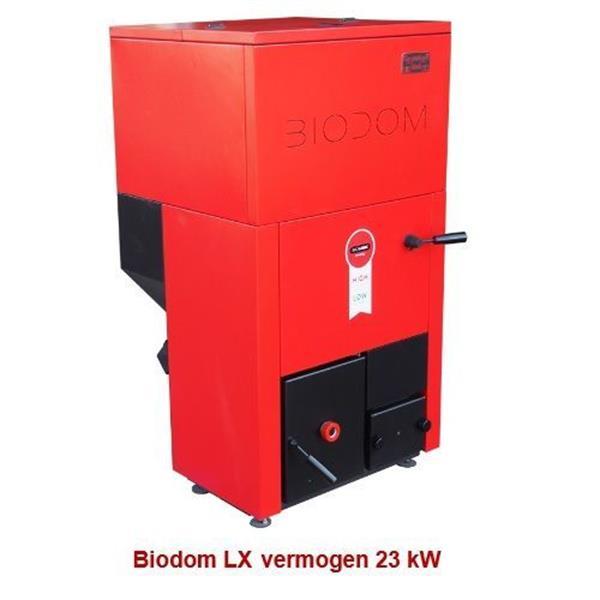 Grote foto cv pelletketel biodom lx 23 kw doe het zelf en verbouw geisers en boilers