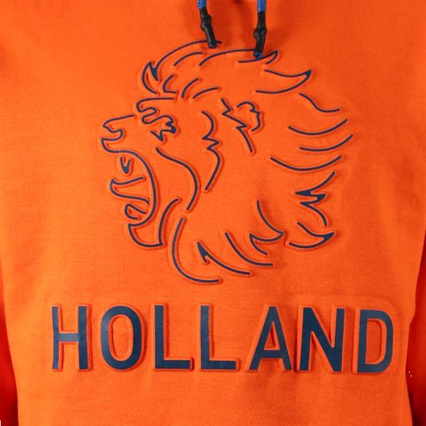 Grote foto fox originals holland embossed hooded sweater maat xxl kleding heren truien en vesten