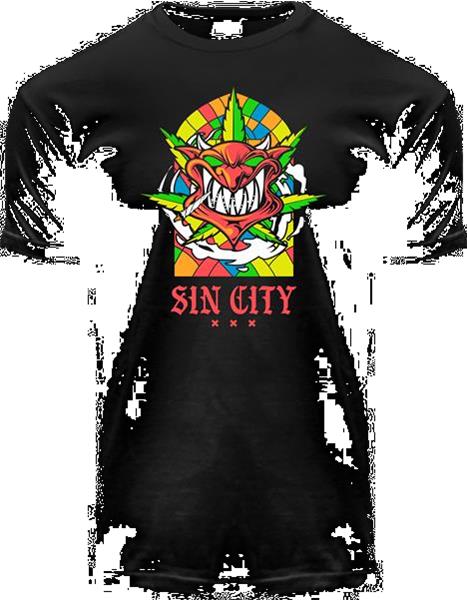 Grote foto fox originals glow in the dark sin city shirt maat s kleding heren t shirts