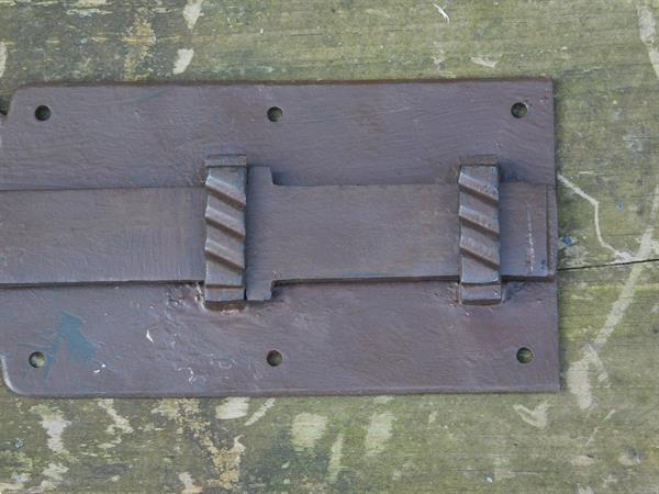 Grote foto groot schuifslot voor poorten en deuren huis en inrichting woningdecoratie