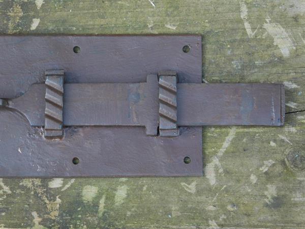 Grote foto groot schuifslot voor poorten en deuren huis en inrichting woningdecoratie