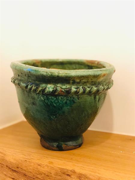 Grote foto tamegroute bloempot antiek en kunst glas en kristal