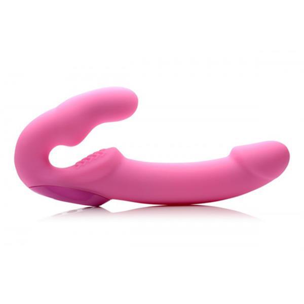 Grote foto urge strapless strap on vibrator roze erotiek sextoys