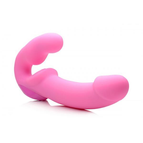 Grote foto urge strapless strap on vibrator roze erotiek sextoys