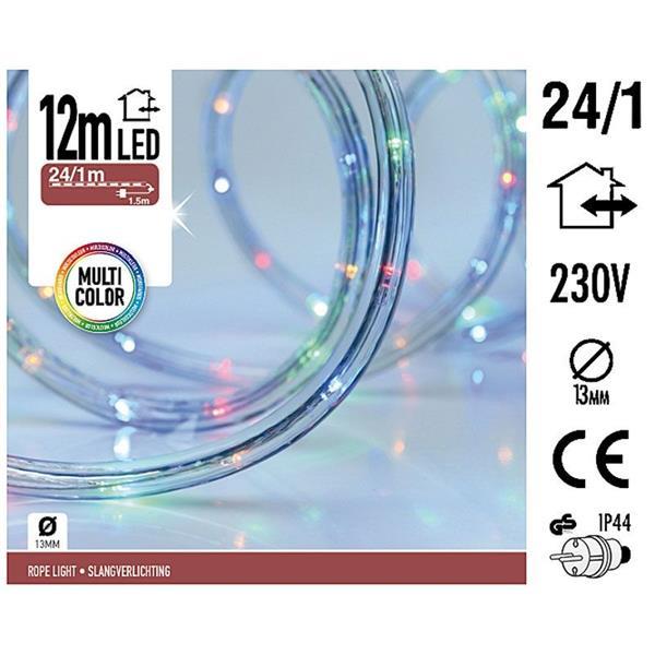 Grote foto led lichtslang 12 meter multicolor tuin en terras verlichting