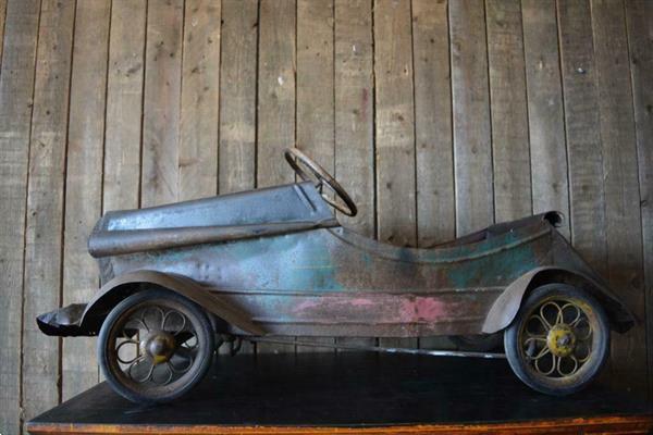 Grote foto antieke trapauto antiek en kunst overige in antiek gebruiksvoorwerpen