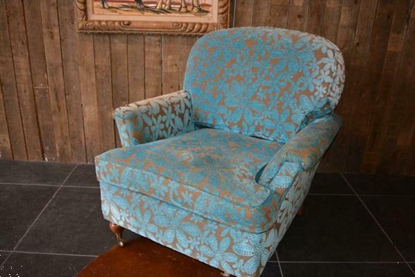 Grote foto engelse fauteuil antiek en kunst stoelen en banken