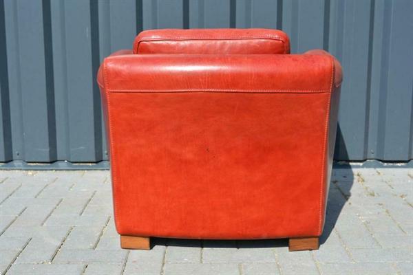 Grote foto leren fauteuil baxter antiek en kunst stoelen en banken