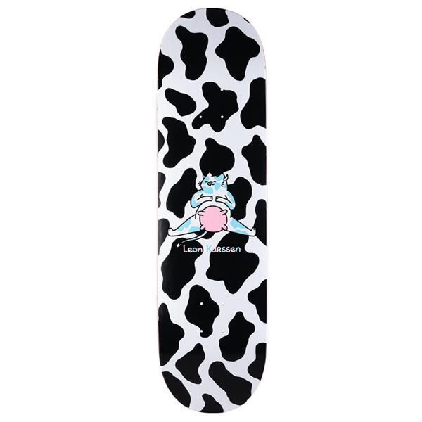Grote foto leon karssen scowtboard skateboard deck black multi 8.5 sport en fitness skeeleren en skaten