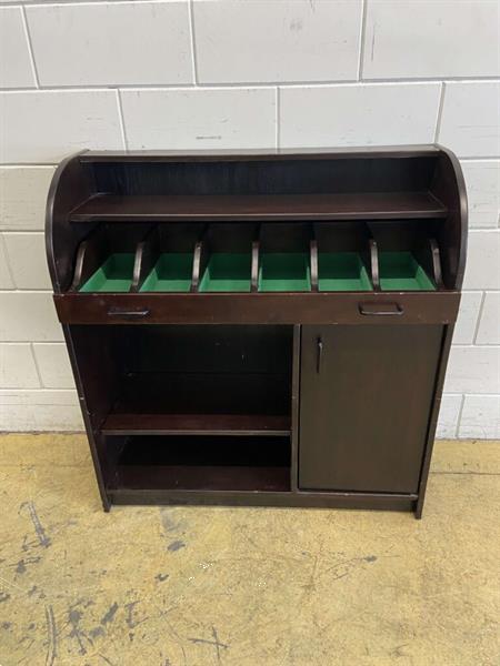 Grote foto houten bestekkast 100 cm horeca diversen overige diversen