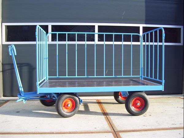 Grote foto transportwagen wagen kar 80x200 cm. extra smal agrarisch landbouw