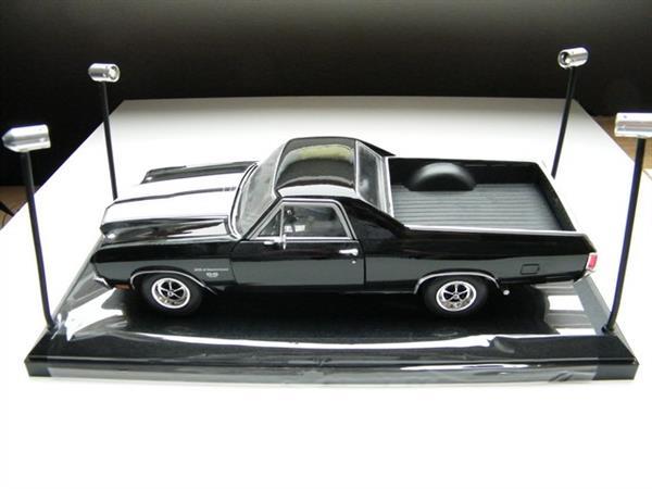 Grote foto modelauto 1 18 display show case zwart led hobby en vrije tijd modelbouw overige