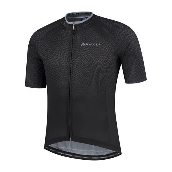 Grote foto heren fietsshirt km weave zwart grijs motoren overige accessoires