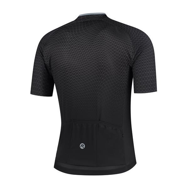 Grote foto heren fietsshirt km weave zwart grijs motoren overige accessoires