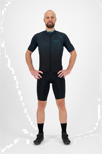 Grote foto heren fietsshirt km weave zwart grijs motoren overige accessoires